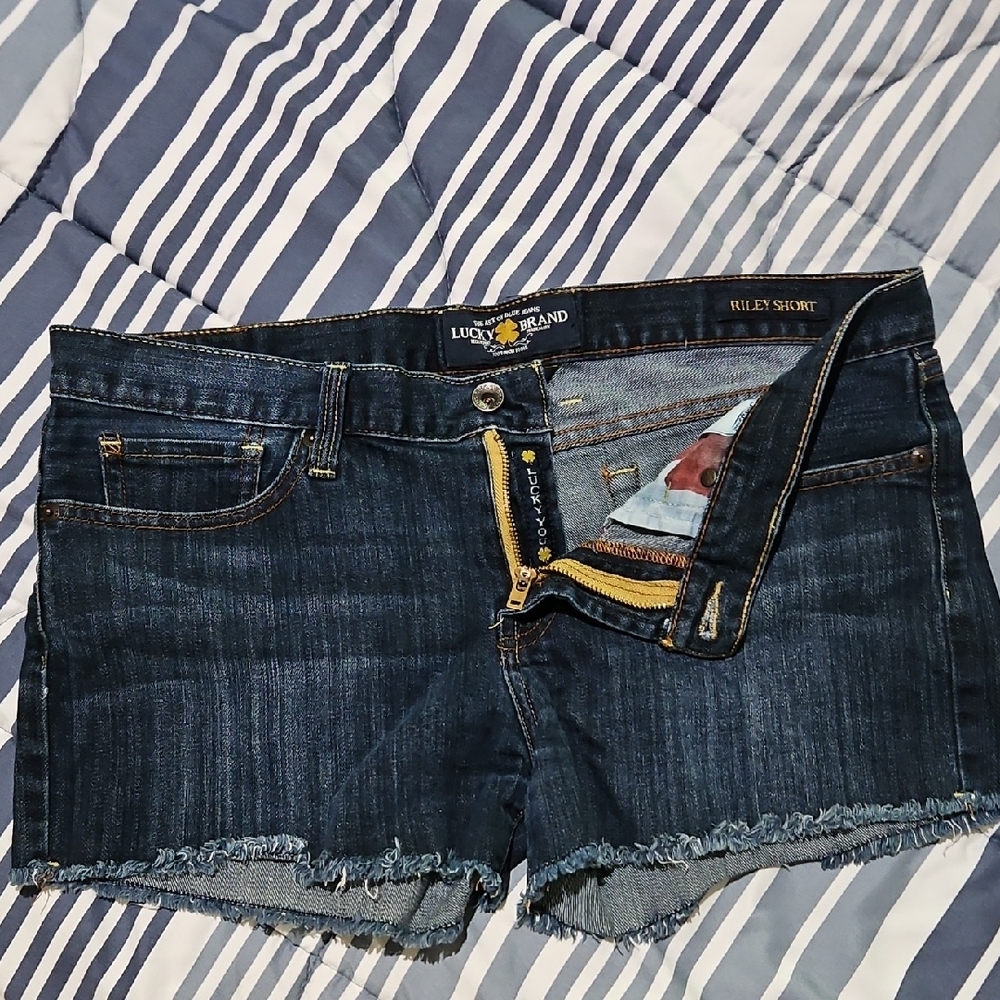Lucky Brand Lo-Rise Denim Shorts